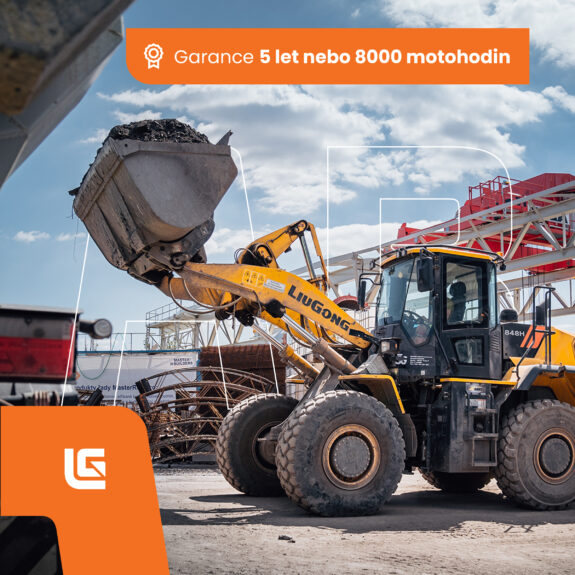 Speciální akce LiuGong 2026 – garance 60 měsíců / 8 000 Mth